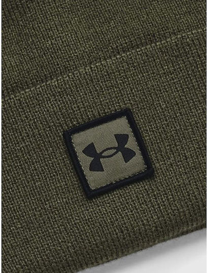 Halftime Beanie Unisex Beanie Knitted in Green color
