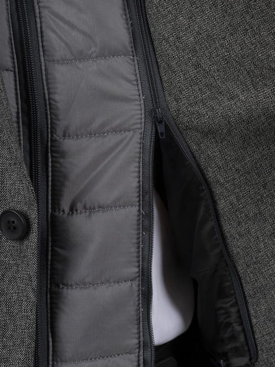 Мъжко жиле Gray