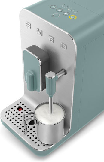 Smeg Automatische Espressomaschine 1350W Druck 19bar mit Mahlwerk Blau BCC02EGMEU