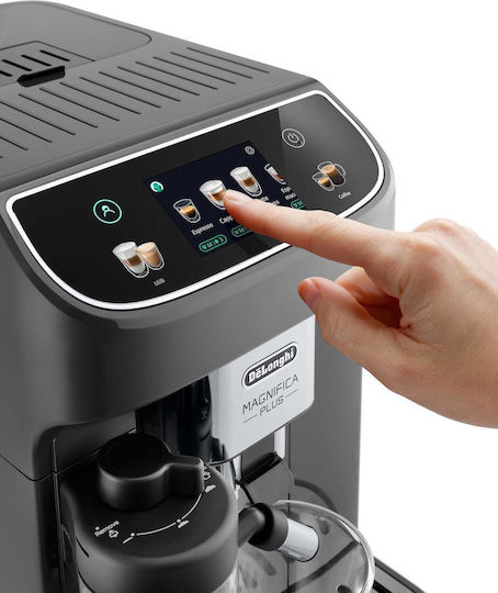 De'Longhi Magnifica Plus Automatische Espressomaschine 1450W Druck 15bar mit Mahlwerk Schwarz