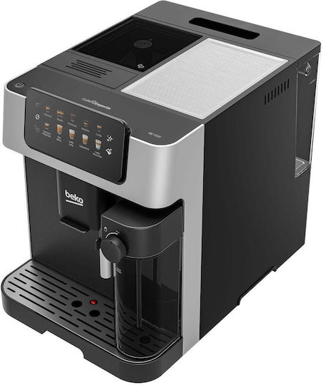 Beko Automatische Espressomaschine 1350W Druck 19bar mit Mahlwerk Schwarz CEG7304X
