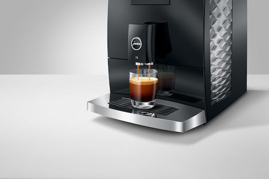 Jura C8 1450W Налягане 15бар с мелачка Piano Black