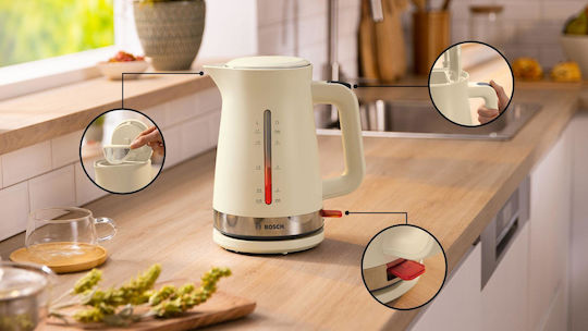 Bosch MyMoment Kettle 1.7lt 2400W Beige