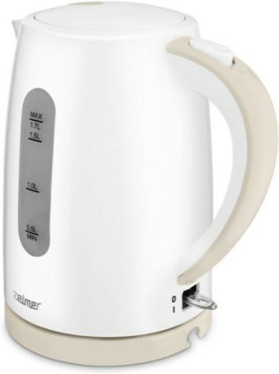 Zelmer ZCK7616I Βραστήρας 1.7lt 2200W Λευκός