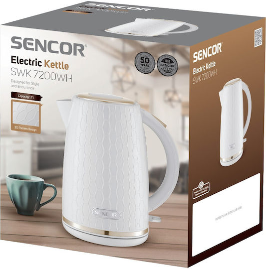 Sencor Βραστήρας 1.7lt 2200W Λευκός