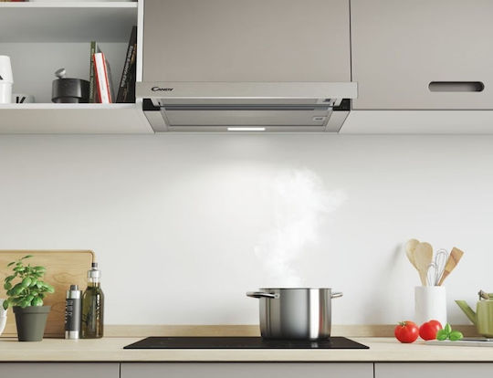 Candy CBT 625/2X Schiebbarer Dunstabzug 60cm Inox
