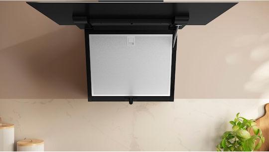 Neff Απορροφητήρας Καμινάδα 60cm Μαύρος με Wi-Fi