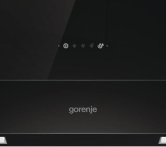 Gorenje Simplicity Απορροφητήρας Καμινάδα 60cm Μαύρος
