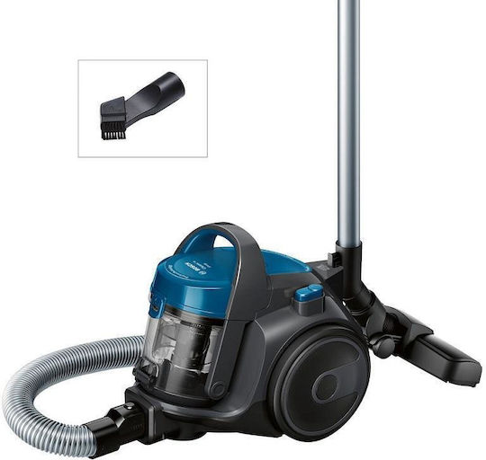 Bosch BGS05A220 Ηλεκτρική Σκούπα 700W με Κάδο 1.5lt Μπλε