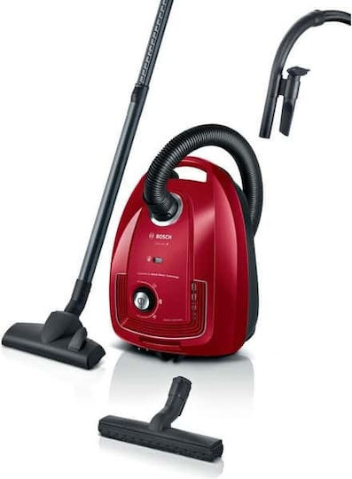 Bosch BGD38RD1H Vacuum Cleaner 600W Bagless 4lt Red