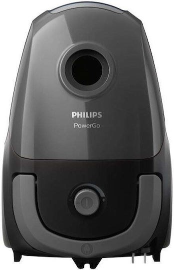 Philips Powergo Vacuum Cleaner 900W Bagged 3lt Gray