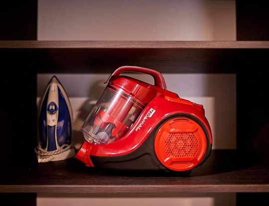 Rowenta Swift Power Cyclonic Ηλεκτρική Σκούπα 750W με Κάδο 1.64lt Κόκκινη
