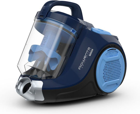 Rowenta RO2981 Ηλεκτρική Σκούπα 750W με Κάδο 1.5lt Μπλε