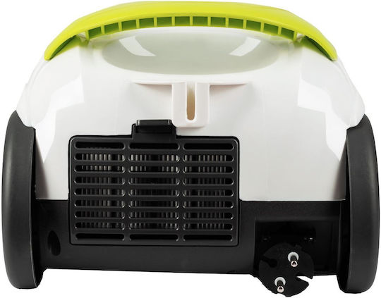 Hausberg HB-2080 VR Ηλεκτρική Σκούπα 700W με Σακούλα 1.5lt Λευκή