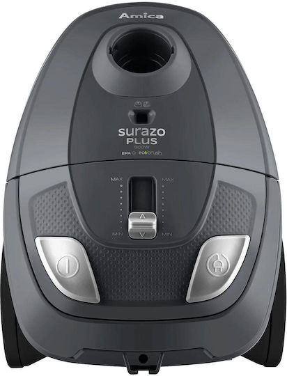 Amica Surazo Plus VM1150 Прахосмукачка 900W С торба 1.5лт Сив