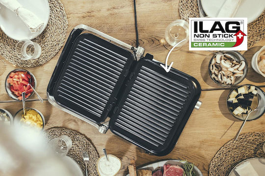 Severin Τοστιέρα Γκριλιέρα 1800W Inox