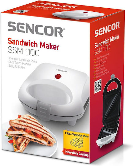Sencor Sandwich Maker for for 2 Sandwiches Sandwiches 460W White