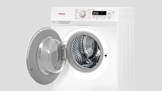 Inventor Πλυντήριο Ρούχων 10kg με Τεχνολογία Ατμού 1400 Στροφών Inverter Motor GL1014A