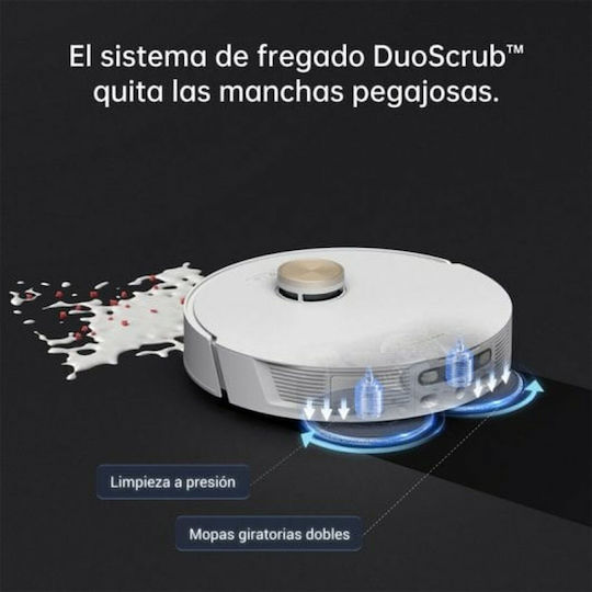 Dreame L20 Ultra Прахосмукачка Робот с Лазерно Картографиране и Всмукателна Мощност 7000Pa Бяла