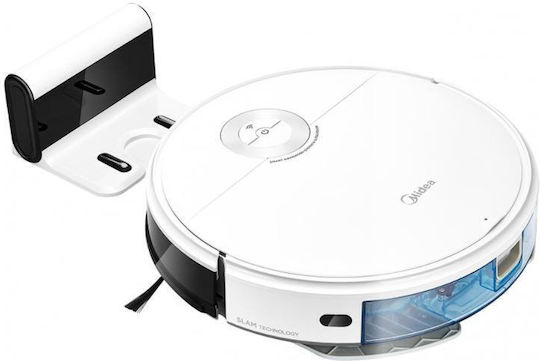 Midea i5C Robot Vacuum for Vacuuming & Mopping with Mapping and Wi-Fi White