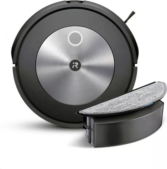 iRobot Roomba Combo j5 Σκούπα Ρομπότ με Οπτική Χαρτογράφηση Μαύρη