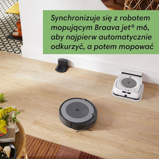 iRobot Roomba i5 Прахосмукачка Робот с Интелигентна Навигация Сива