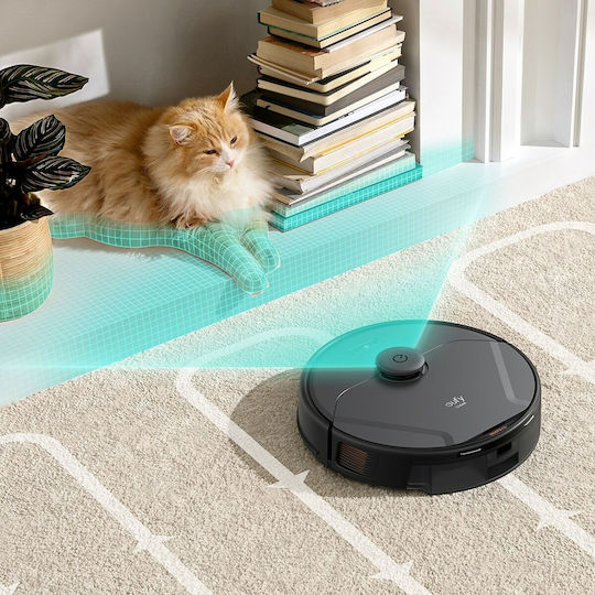 Eufy X8 Pro Aspirator Robot cu Cartografiere Laser și Putere de Aspirație 8000Pa Neagră