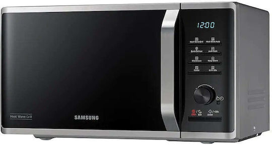 Samsung MG23K3575AS Cuptor cu microunde cu Grill 23lt Negru