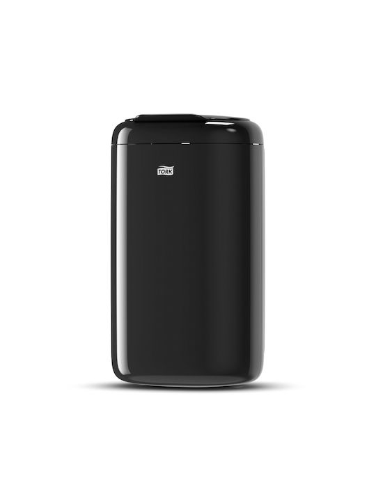 Tork Metallic Waste Bin with Sensor Black 5L