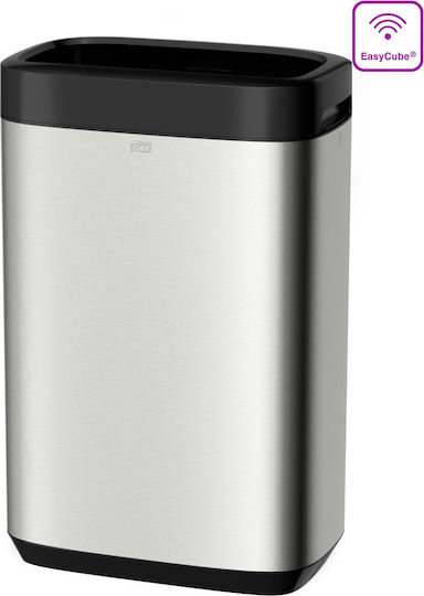 Tork Κάδος Απορριμμάτων Μεταλλικός Γκρι 50lt