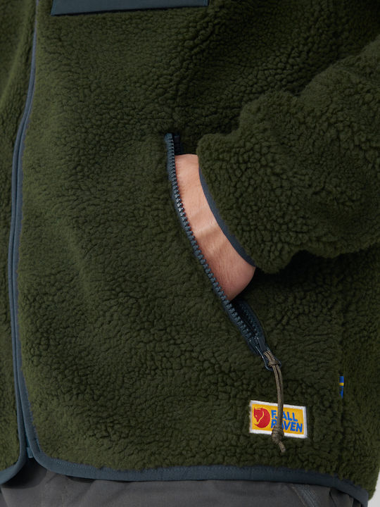 Vardag Ανδρική Ζακέτα Fleece Γκρι