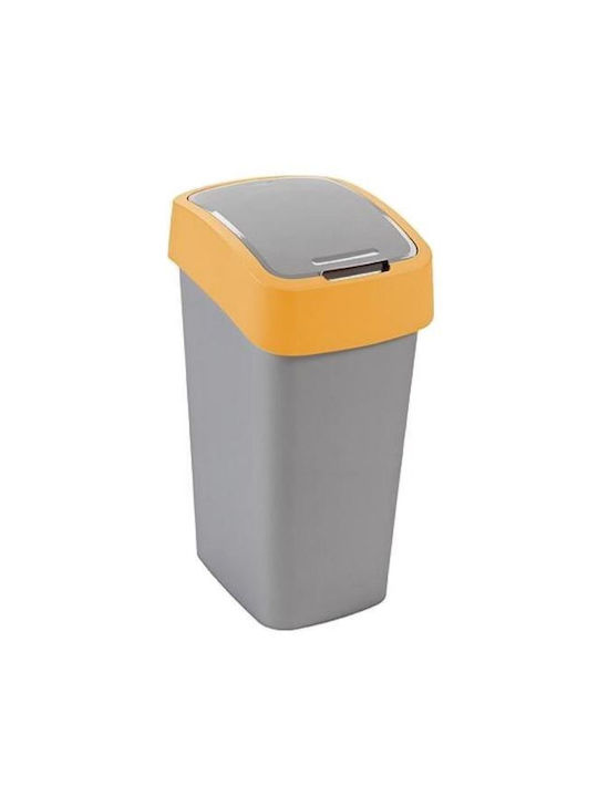 Curver Flip Bin Κάδος Απορριμμάτων Πλαστικός Πορτοκαλί 10lt
