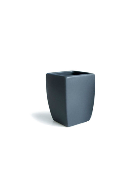 Dimitracas Thai Ceramic Cup Holder Countertop Anthracite Anthracite