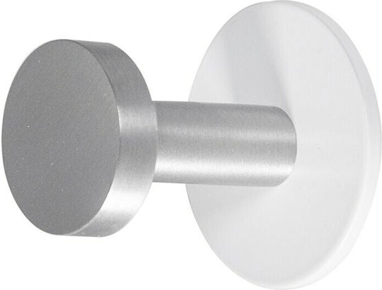Grekon Single Wall-Mounted Bathroom Hook Black