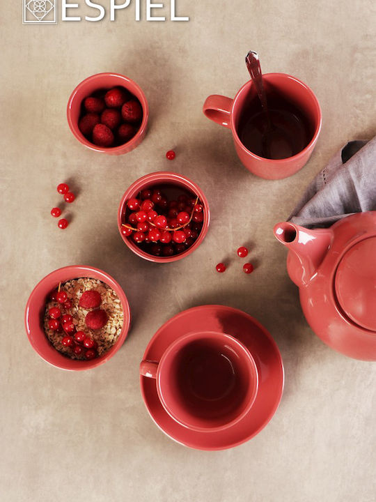 Espiel Essentials Cup Espresso Ceramic Pomegranate 90ml