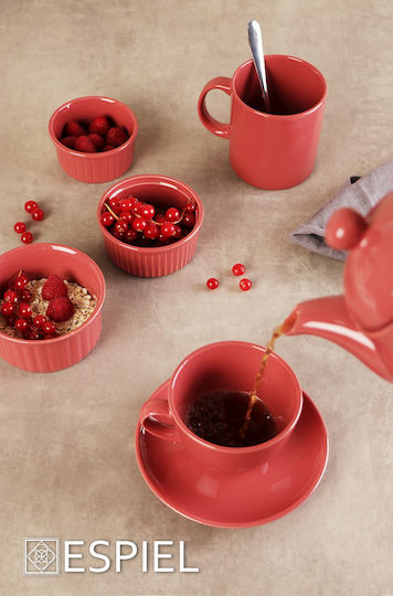 Espiel Essentials Tasse Espresso Keramik Pomegranate 90ml