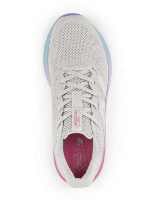Fresh Foam Arishi V4 Αθλητικά Παιδικά Παπούτσια Running με Κορδόνια Γκρι