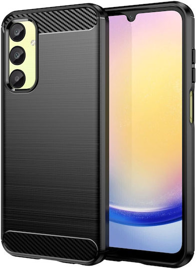 Carbon Back Cover Σιλικόνης Μαύρο (Galaxy A25 5G)