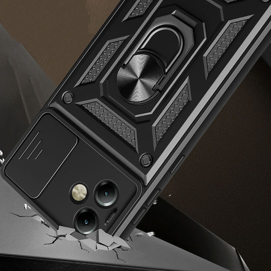 Techsuit Camshield Back Cover Πλαστικό / Σιλικόνης Μπλε (Moto G14)