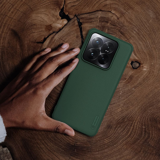 Super Back Cover Silicon / Plastic Impermeabil Verde (Xiaomi 14 Pro)