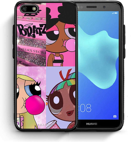 Smartfits Clown Back Cover Plastic Black (Realme 8i)