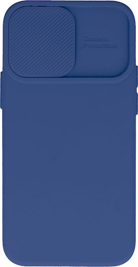 Powertech Back Cover Σιλικόνης Μπλε (iPhone 15 Plus)