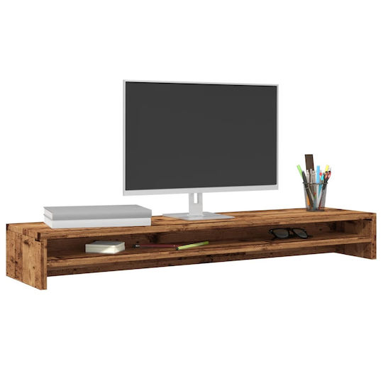 vidaXL Desktop Stand for 2 Monitors Brown (855824)