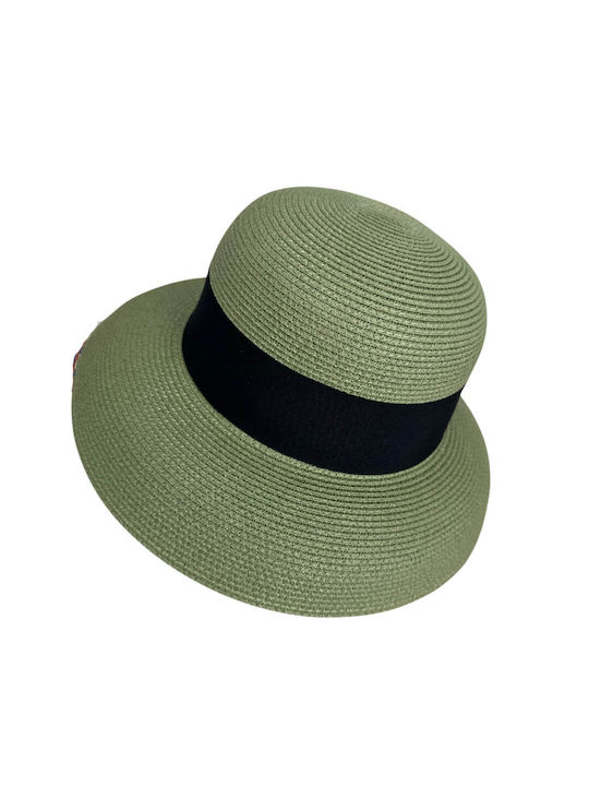 Wicker Women's Hat Green