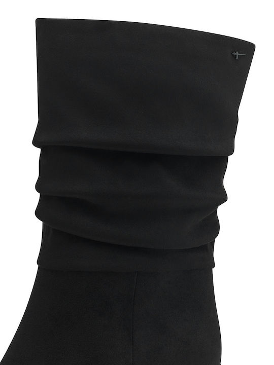 Women's Ankle Boots with Medium Heel Black