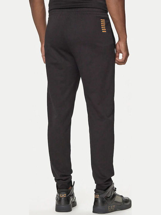 Sweatpants with Elastic Black