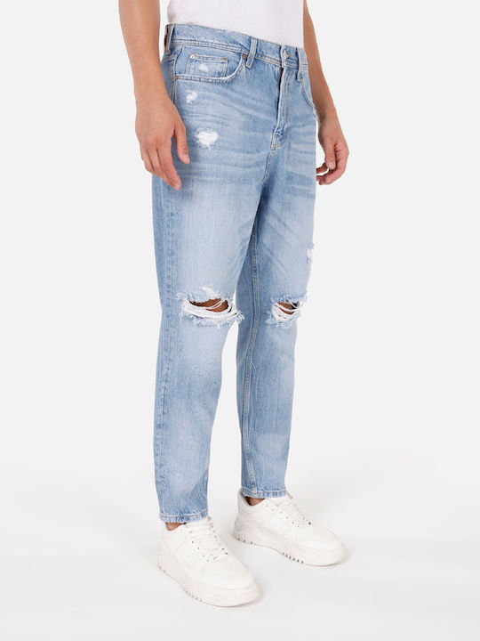 Herren Jeanshose mit Lose Tapered Anwendung Blau