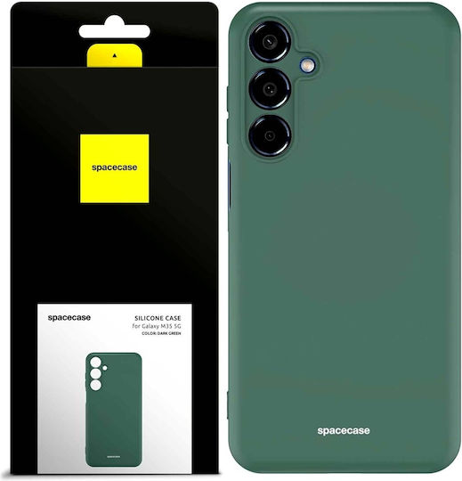 Spacecase Silicone Задна корица Силикон Зелен (Samsung Galaxy M35)