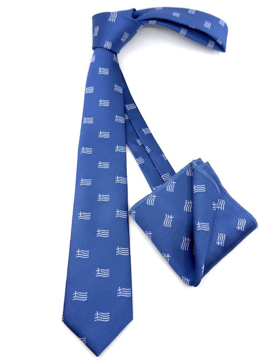 Legend Accessories Ανδρική Γραβάτα σε Γαλάζιο Χρώμα