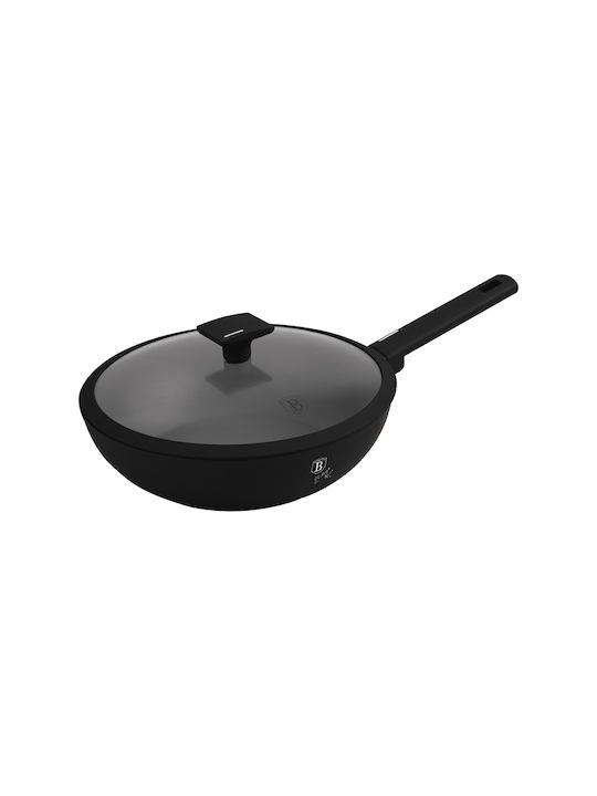 Capac Wok 28 Cm Berlinger Haus Bh8181 Negru Mat